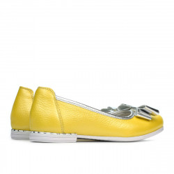 Zapatos para niños 174 amarillo nácar combinado