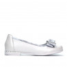 Zapatos para niños 174 blanco nacarado combinado