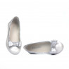 Zapatos para niños 174 blanco nacarado combinado