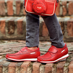 Zapatos para niños 172 rojo