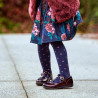 Zapatos para niños pequeños 63c charol burdeos