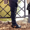 Zapatos para niños 164 índigo+marrón