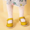 Zapatos para niños 153 amarillo combinado