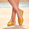 Zapatos casuales de mujer 699 amarillo combinado