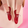 Zapatos casuales mujer 6001 rojo