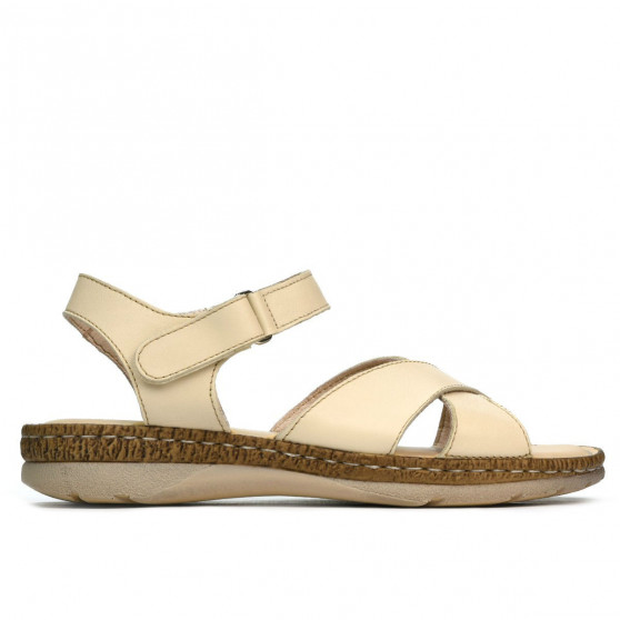 Sandalias de mujer 5063 beige