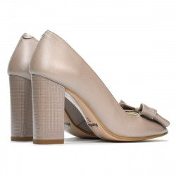Sandalias de mujer 1271 capuchino nacarado