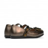 Zapatos para niños pequeños 67c marrón nacarado combinado