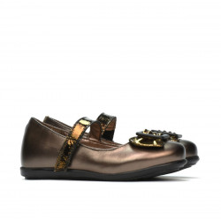 Zapatos para niños pequeños 67c marrón nacarado combinado