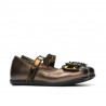 Zapatos para niños pequeños 67c marrón nacarado combinado