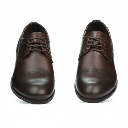 Zapatos elegantes adolescentes 396 a café