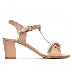 Sandalias mujer 1257 nácar polvo