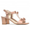 Sandalias mujer 1257 nácar polvo
