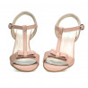 Sandalias mujer 1257 nácar polvo