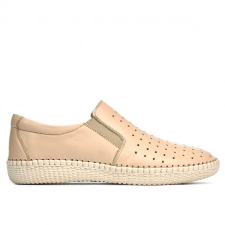Mocasines mujer / adolescentes 689 beige01