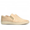 Mocasines mujer / adolescentes 689 beige01