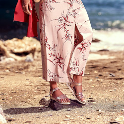 Sandalias mujer 5067 dorado lifestyle