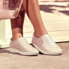 Mocasines mujer / adolescentes 689 beige01