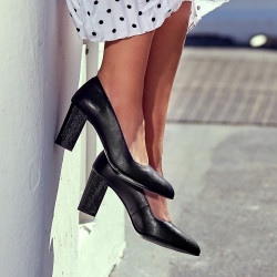 Zapatos elegantes de mujer 1273 negro