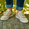 Zapatillas deportivas para hombre 893sc beige velcro lifestyle