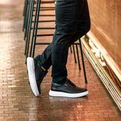 Zapatos casuales/deportivos para hombre 900 negro
