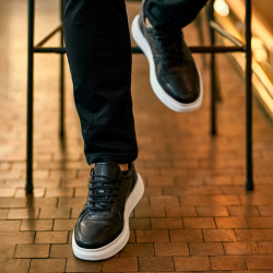 Zapatos casuales/deportivos para hombre 900 negro