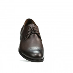 Zapatos elegantes para hombres (tallas grandes) 878m a café