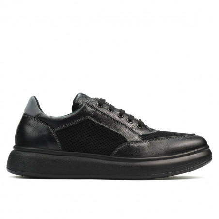 Zapatos casuales/deportivos para hombre 906 negro combinado
