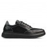 Zapatos casuales/deportivos para hombre 906 negro combinado