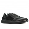 Zapatos casuales/deportivos para hombre 906 negro combinado