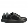 Zapatos casuales/deportivos para hombre 906 negro combinado