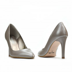 Zapatos elegantes de mujer 1276 capuchino nácar