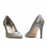 Zapatos elegantes de mujer 1276 capuchino nácar
