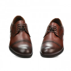 Zapatos elegantes adolescentes 396 a coñac