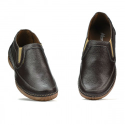 Mocasines mujer 6000s café