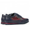 Zapatillas deportivas adolescentes 377 índigo+bordo