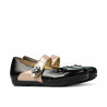 Zapatos para niños pequeños 68c charol negro combinado