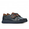 Zapatos para niños 2004 índigo+marrón