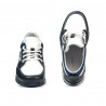 Zapatos para niños 2001 índigo+blanco