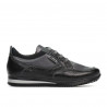 Zapatos para niños 2001 negro+gris