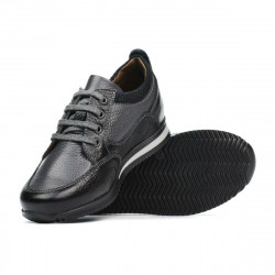 Zapatos para niños 2001 negro+gris