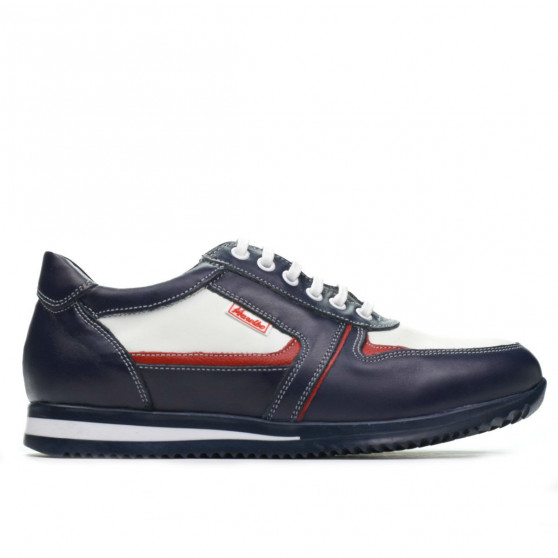 Zapatillas deportivas adolescentes 377 índigo+blanco