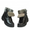 Botines mujer 3341 negro