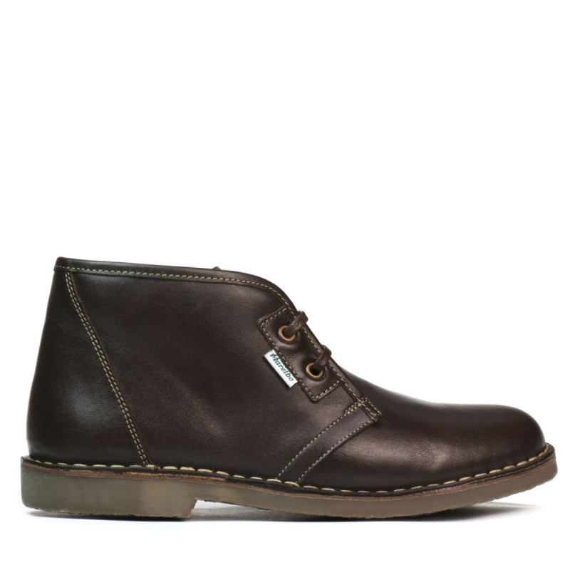 Botines mujer 7101 café