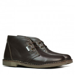 Botines mujer 7101 café