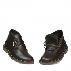 Botines mujer 7101 café