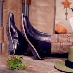 Botas para hombre 493 negro lifestyle