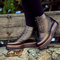 Botines mujer 3332 cobrizo lifestyle