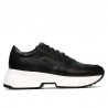 Deportivos de mujer 6019 negro combinado