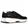 Deportivos de mujer 6019 negro combinado